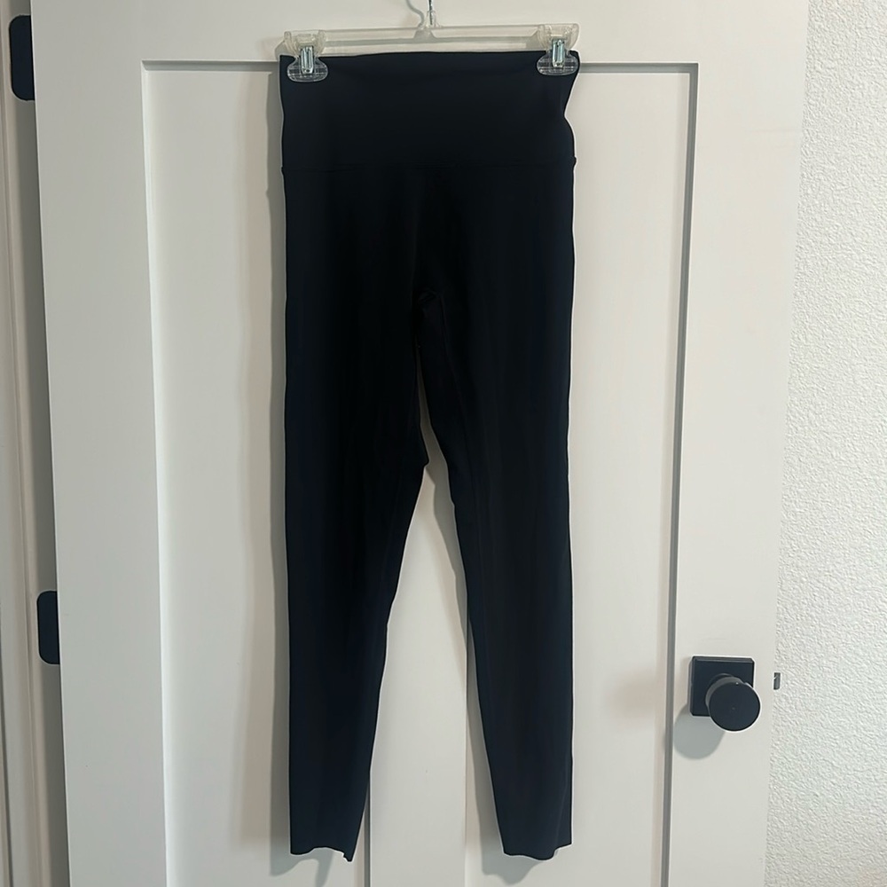 Offline By Aerie Women's M Classic Soft Ankle Leggings Black Minimalist Lounge